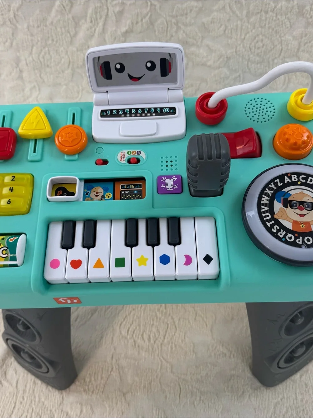 Fisher-Price Laugh & Learn Mix & Learn DJ Table | Interactive Musical Toy